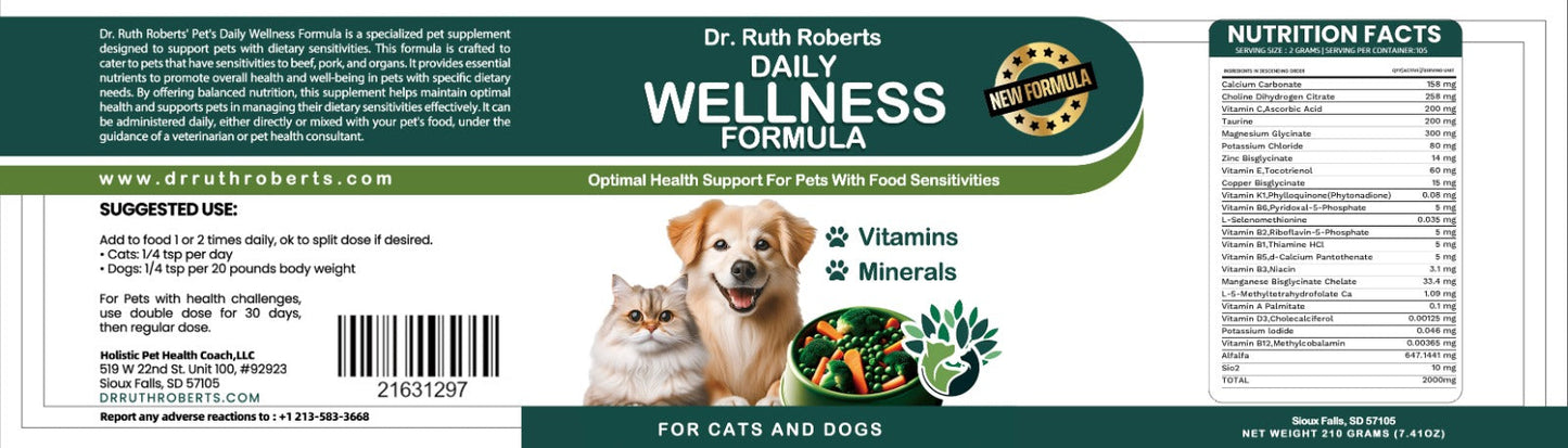 Daily Pet Wellness Formula (Allergy Support)