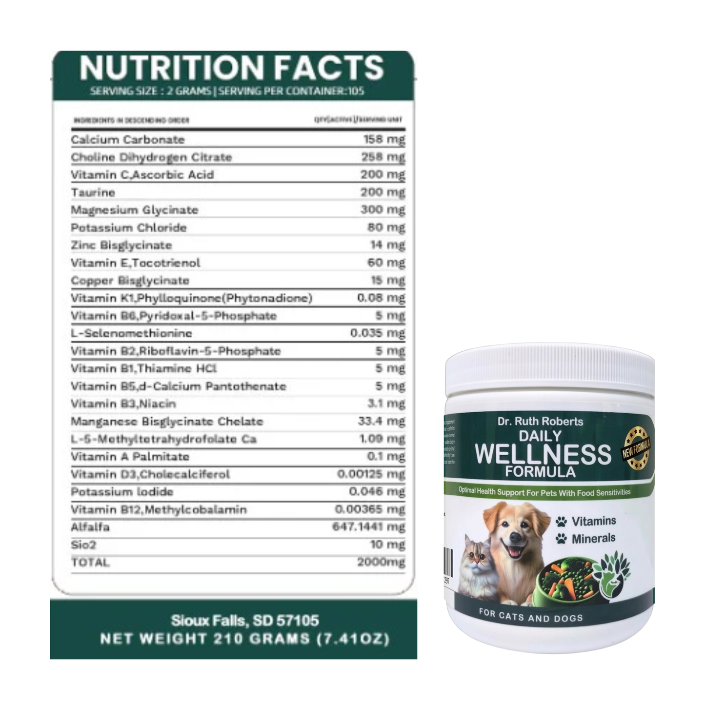 Daily Pet Wellness Formula (Allergy Support)