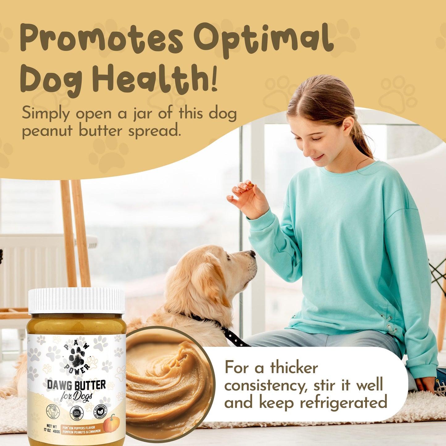 Pumpkin Dog Treat Butter (Healthy & Tasty)
