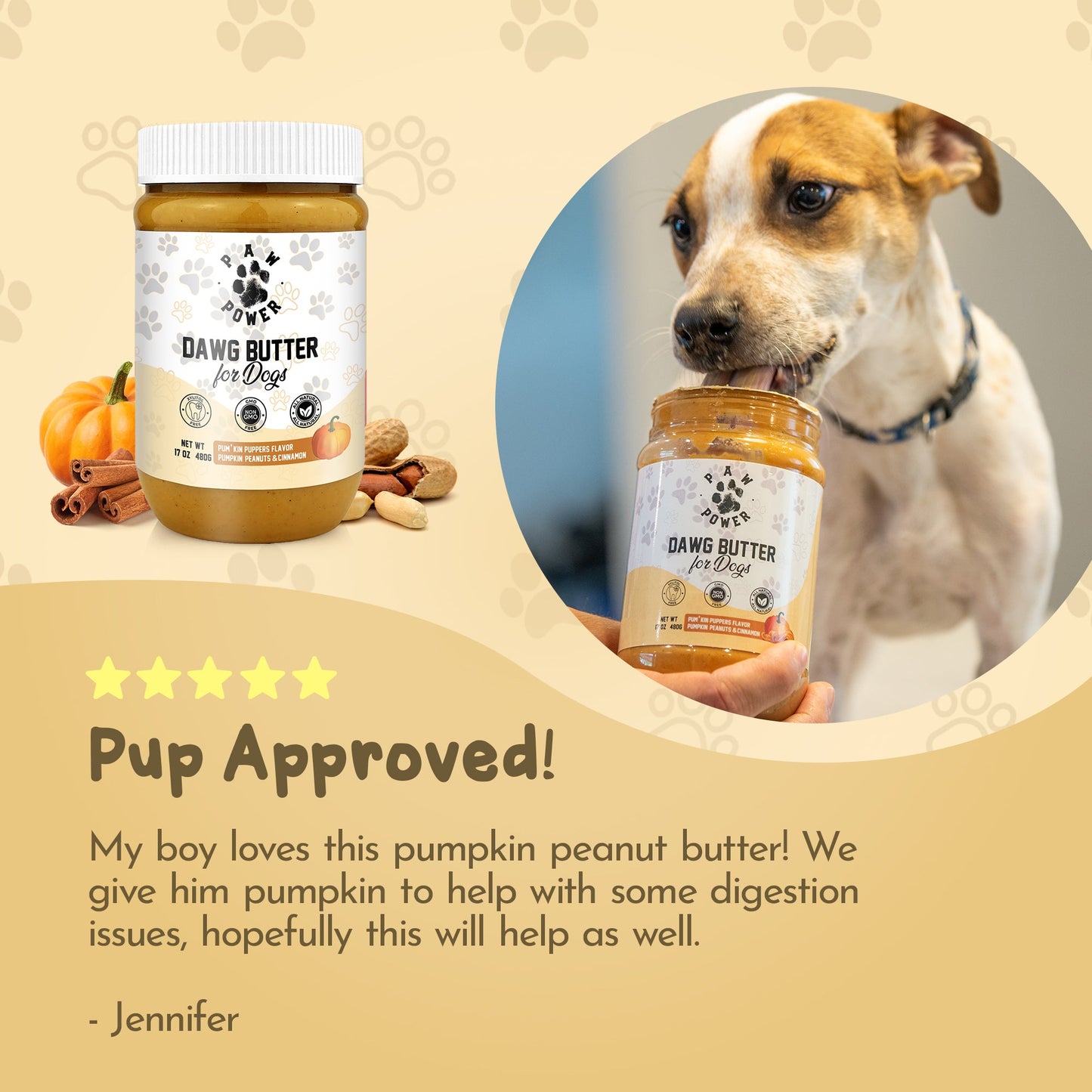 Pumpkin Dog Treat Butter (Healthy & Tasty)